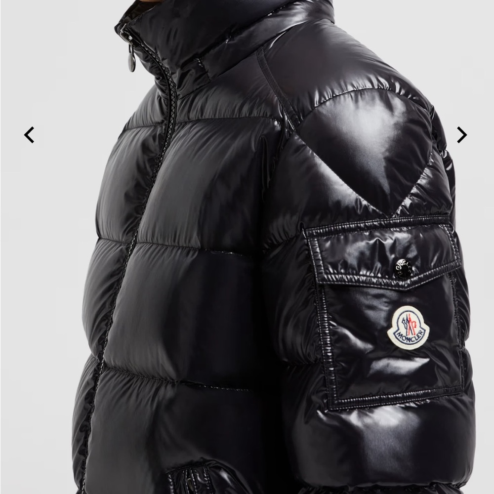 Moncler Black Puffer Jacket